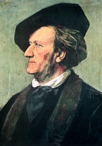 Richard Wagner 1813-1883, saksalainen säveltäjä, kapellimestari ja esseisti, 1800-luvun loppu