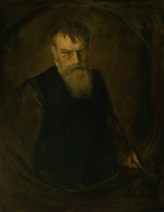 omakuva tekijältä Franz von Lenbach