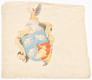 Suunnittelu perheen harjalle tekijältä Franz von Matsch