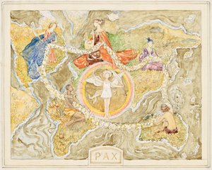 Pax (seinävaatekangas) tekijältä Franz von Matsch