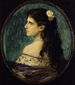 Rouva Perlin muotokuva tekijältä Franz von Stuck
