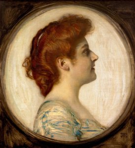 Naisen muotokuva tekijältä Franz von Stuck
