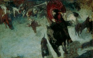Villi metsästys tekijältä Franz von Stuck