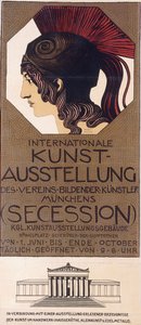 Kansainvälinen taidenäyttely/(Secession)", tekijältä Franz von Stuck