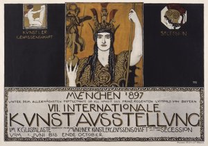Seitsemäs kansainvälinen taidenäyttely, München 1897 tekijältä Franz von Stuck