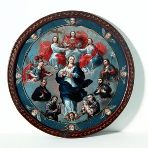 Nunnien kilpi (öljy kuparille)