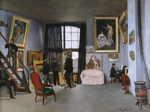 Bazillen studio tekijältä Frédéric Bazille