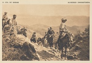 Bassæ Pass. Andritsænan yläpuolella