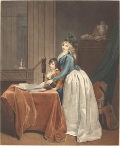 Optinen katseluohjelma tekijältä Frédéric Cazenave after Louis Léopold Boilly