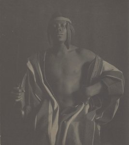 Etiopialainen päällikkö, 1897, painettu n. 1902.
