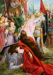 Lohengrin, I näytös, kohtaus iii tekijältä Fred Leeke