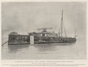Keskeytetty tavoiteharjoitus, HMS Belleisle valmistautui uusiin tykistökokeisiin tekijältä Fred T. Jane