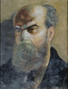 Runoilija Paul Verlainen muotokuva 1844-1896, noin 1885.