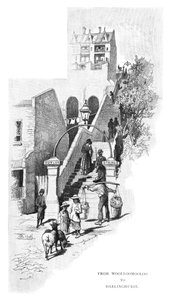 Woolloomooloosta Darlinghurstiin, Sydneyyn, New South Walesiin, Australiaan, 1886.