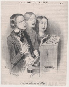 Onneton musiikin teorian opettaja, 1840, 1840.