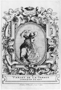 Charles Varlet, tunnettu nimellä La Grange, Dom Juanin roolissa Jean-Baptiste Poquelin Molieren (1622-73) teoksesta 