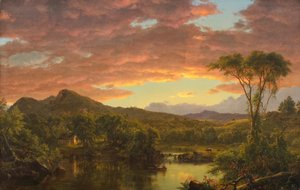 Maalaiskoti tekijältä Frederic Edwin Church