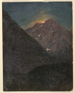 Alppien maisema (Baijeri tai Sveitsi) tekijältä Frederic Edwin Church
