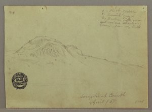 Bare Hill, Akropolis Korintissa, Kreikassa tekijältä Frederic Edwin Church