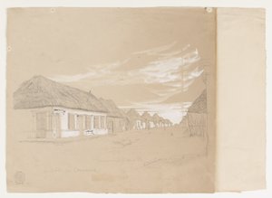Calle de Commerce, Barranquilla, Kolumbia tekijältä Frederic Edwin Church