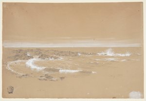 Rannikko, Grand Manan, Kanada tekijältä Frederic Edwin Church