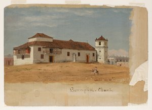 Kolumbia, Baranquillan kirkko tekijältä Frederic Edwin Church