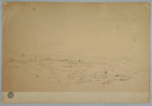 Piirros, Cartago, Kolumbia, 23. heinäkuuta 1853. tekijältä Frederic Edwin Church