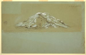 Piirros, Chimborazo, n. 1857. tekijältä Frederic Edwin Church