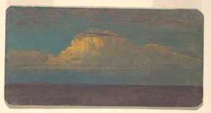 Piirros, Pilvitutkimus, 1870-80 tekijältä Frederic Edwin Church