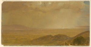 Piirros, maisema, toukokuu 1865 tekijältä Frederic Edwin Church