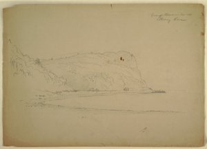 Piirros, "Apinaluola", 1851 tekijältä Frederic Edwin Church