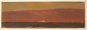 Piirros, Merimaisema ja jäävuori, 1859 tekijältä Frederic Edwin Church