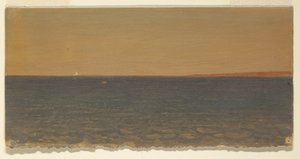 Piirros, Merimaisema ja jäävuori, 1859 tekijältä Frederic Edwin Church