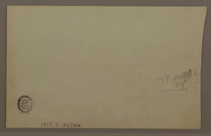 Piirros, auringonlasku, mahdollisesti 1860-luku tekijältä Frederic Edwin Church