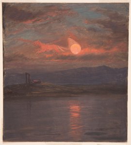 Piirros, Auringon vaunut fantasia, luultavasti 1868-69. tekijältä Frederic Edwin Church