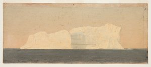 Kelluva jäävuori, labrador tekijältä Frederic Edwin Church