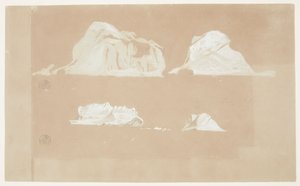 Kelluvat jäävuoret tekijältä Frederic Edwin Church