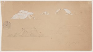Kelluvat jäävuoret tekijältä Frederic Edwin Church