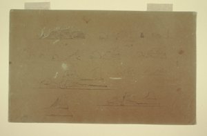 Kelluvat jäävuoret, 13. ja 14. heinäkuuta tekijältä Frederic Edwin Church
