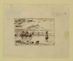 Kuvitteellinen maisema tekijältä Frederic Edwin Church