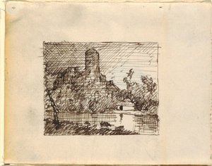 Kuvitteellinen maisema tekijältä Frederic Edwin Church