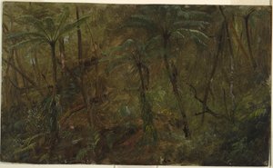 Metsässä, Jamaikalla tekijältä Frederic Edwin Church