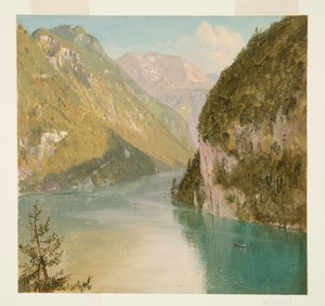 Koenigssee, Baijeri tekijältä Frederic Edwin Church