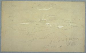 Maisema auringonlaskun aikaan, Jamaika tekijältä Frederic Edwin Church