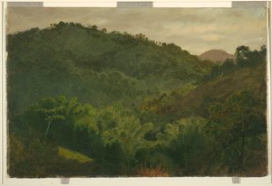 Maisema Jamaikalta tekijältä Frederic Edwin Church