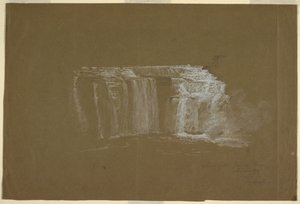 Lower Falls, Genesee River, Rochester, New York tekijältä Frederic Edwin Church