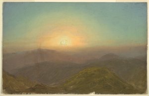 Aamun maisema tekijältä Frederic Edwin Church