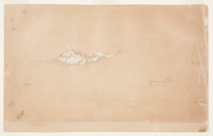 Mount Altar, Ecuador, sho tekijältä Frederic Edwin Church