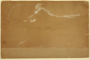Chimborazo -vuori, lähellä Guanojoa ja Guarandaa, Ecuador tekijältä Frederic Edwin Church