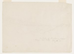 Vuoristomaisema Popyanin ja Paston välillä, Kolumbia tekijältä Frederic Edwin Church